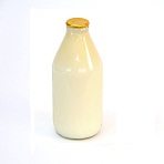 1 pint channel island milk (glass)