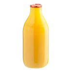 1 pint orange juice (glass) Bottle